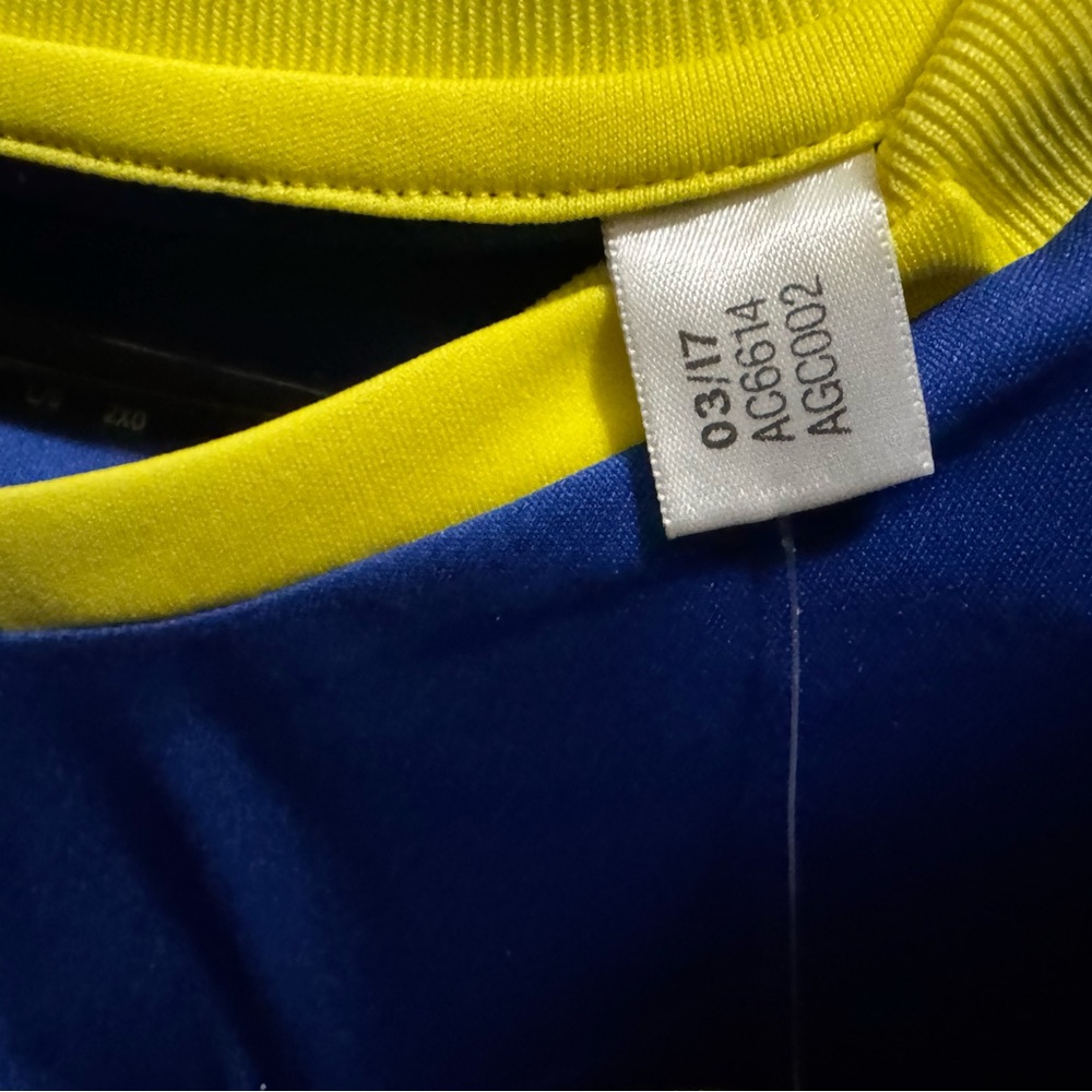 Bosnia BIH Shirt Euro for 2016 - Adidas Home Jersey 2016-17 (Large NWT) - Picture 7 of 7